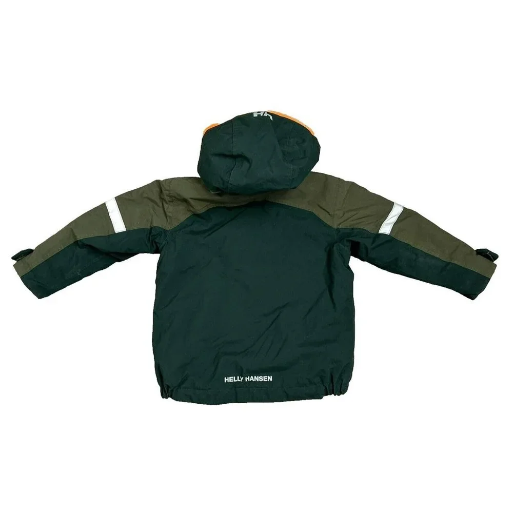Helly Hansen Kids Jacket - Green and Orange - Picture 2 of 5